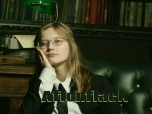 Aftonflack